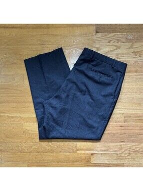 Lauren Ralph Lauren 100% Wool Flat Front Dress Pants Men’s 40R Gray Trousers